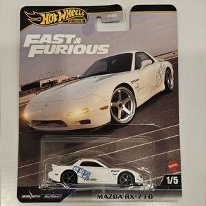 HOT WHEELS PREMIUM FAST & FURIOUS MAZDA RX-7 FD